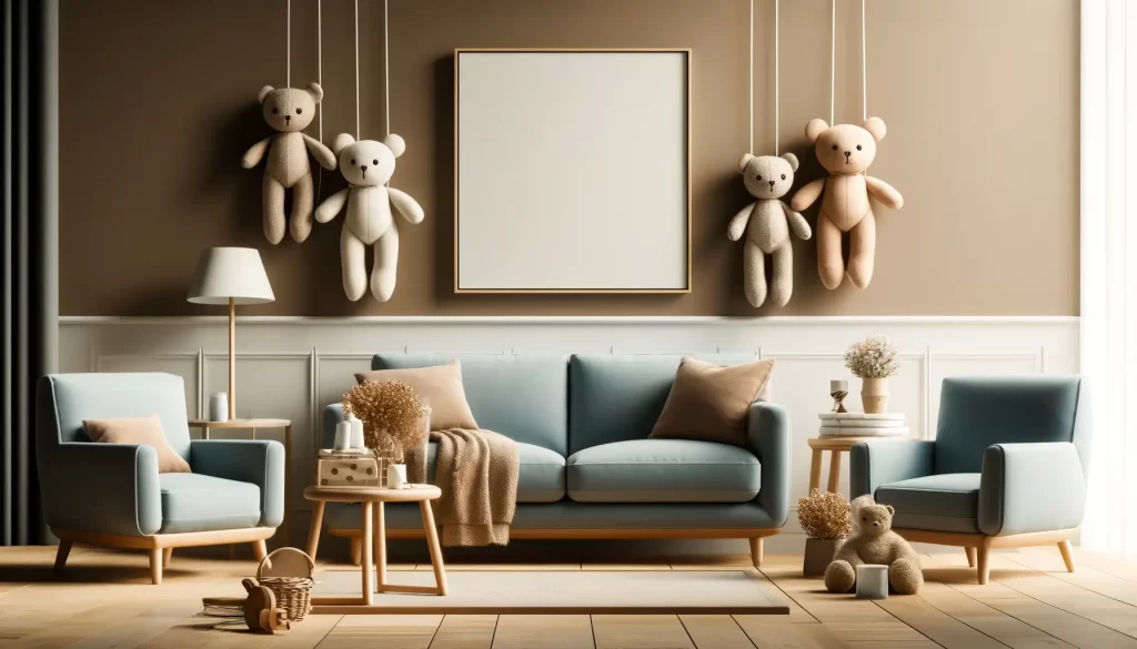 Идеи оформления дома с помощью мягких игрушек